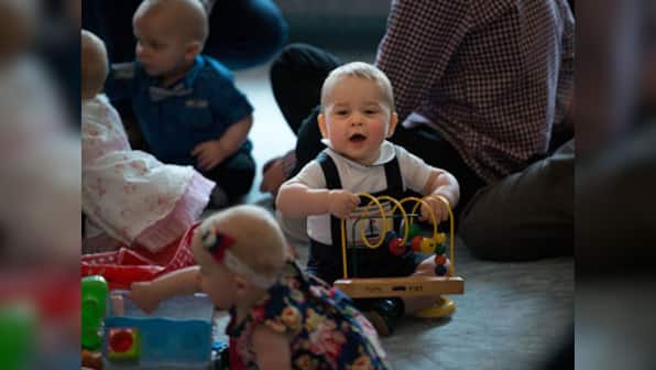 Aww...Baby Prince George hosts Royal play date in NZL
