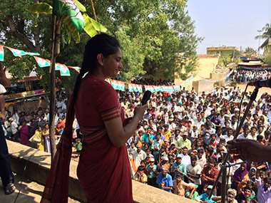 In Mandya, actress Ramya sweats it out to reclaim her LS seat In Mandya, actress Ramya sweats it out to reclaim her LS seat