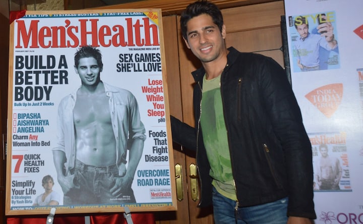 Images: Sidharth Malhotra turns cover boy for Men's Health