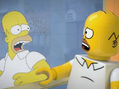 Simpsons will get a lego makeover. Promotional Image
