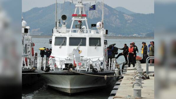 South Korea ferry: Three bodies found in cabins