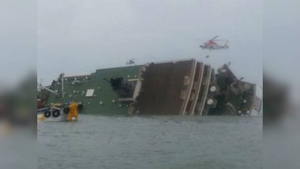 Two dead, 100 missing after ferry sinks off S-Korean coast