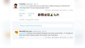 MakeMyTrip's cheeky retort to Giriraj Singh breaks Twitter