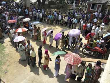 Chhattisgarh records 35% voter turnout till 1 pm Chhattisgarh records 35% voter turnout till 1 pm