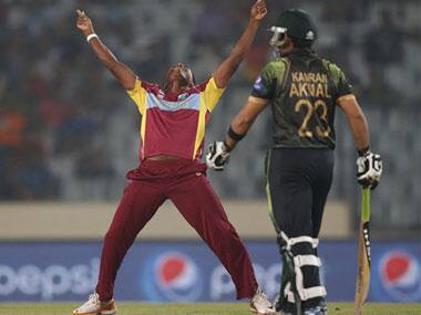 Windies thrash Pakistan by 84 runs to reach World T20 semis