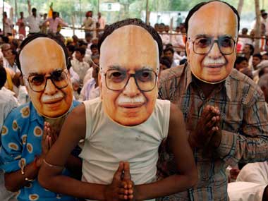 Advani's rally in Delhi: Who's afraid of the M-word? Advani's rally in Delhi: Who's afraid of the M-word?