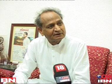 Ashok Gehlot. Ibnlive