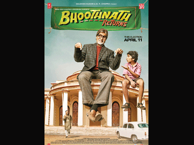 Big B's Bhoothnath Returns grosses over Rs 18 cr in three days Big B's Bhoothnath Returns grosses over Rs 18 cr in three days