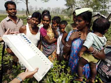 EVMs faulty, AAP alleges poll machines favour NCP's Praful Patel EVMs faulty, AAP alleges poll machines favour NCP's Praful Patel