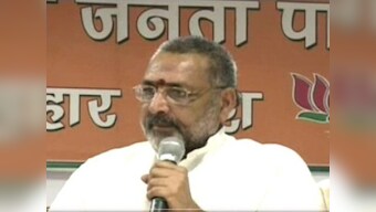 India paying price for not sending Muslims to Pakistan during Independence, says Giriraj Singh while canvassing for CAA in Bihar
