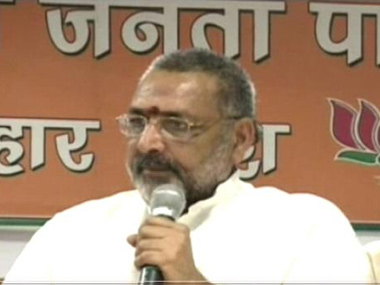 India paying price for not sending Muslims to Pakistan during Independence, says Giriraj Singh while canvassing for CAA in Bihar India paying price for not sending Muslims to Pakistan during Independence, says Giriraj Singh while canvassing for CAA in Bihar