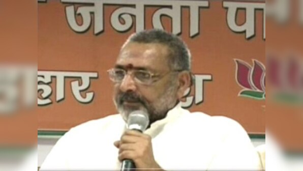 India paying price for not sending Muslims to Pakistan during Independence, says Giriraj Singh while canvassing for CAA in Bihar