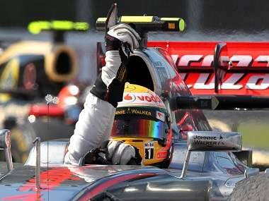 Lewis Hamilton has won the last two F1 races. AP