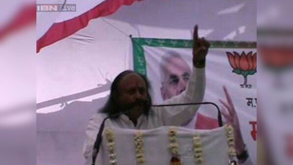 Former bandit king of Chambal seeks votes for Modi in MP