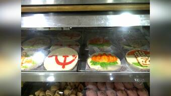 In Kolkata, the sandesh wears party colours