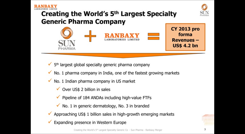Photos: Here's why Sun Pharma is doling out billions to buy troubled rival Ranbaxy Photos: Here's why Sun Pharma is doling out billions to buy troubled rival Ranbaxy