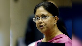 Raje blamed for holding meetings with Ministers in poll area