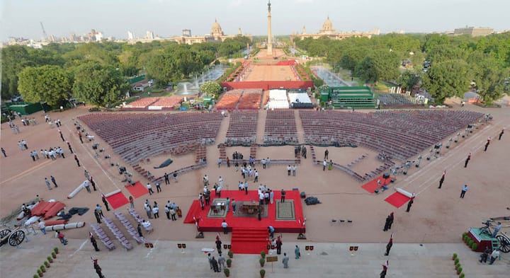 Photos: Rashtrapati Bhavan all decked up for Narendra Modi's swearing-in ceremony today Photos: Rashtrapati Bhavan all decked up for Narendra Modi's swearing-in ceremony today