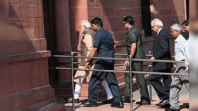Photos: PM Modi's cabinet is all smiles on first day in office – Firstpost