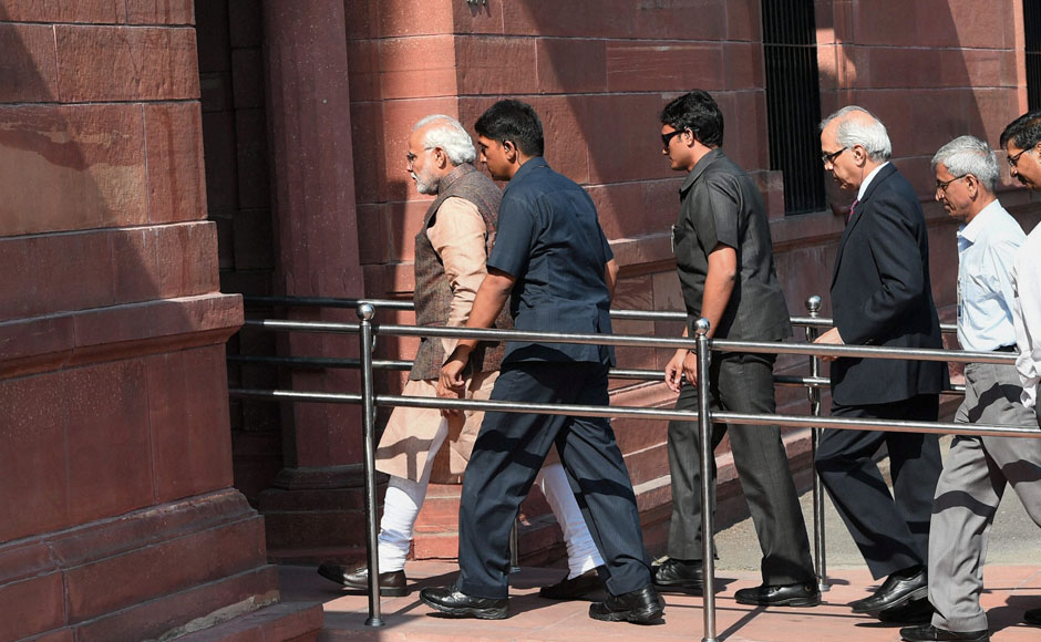 Photos: PM Modi's cabinet is all smiles on first day in office – Firstpost