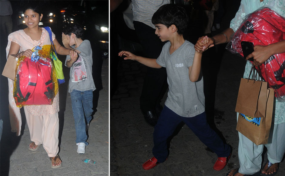 Hrithik's kids attend Shilpa-Raj Kundra's son Viaan's birthday bash Hrithik's kids attend Shilpa-Raj Kundra's son Viaan's birthday bash
