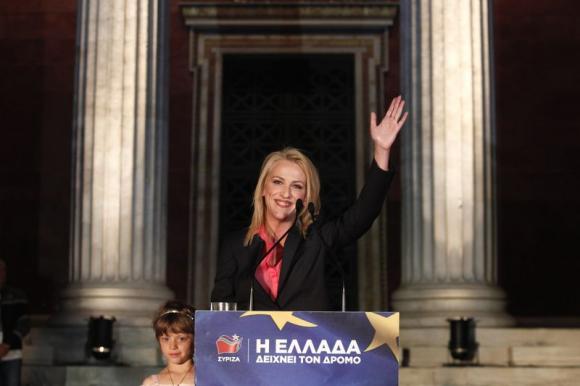Greek radical leftists declare "historic win" against austerity Greek radical leftists declare "historic win" against austerity