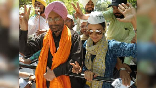 Elections results 2014: Punjab trends show AAP leading in 4 seats 