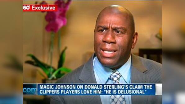 Magic Johnson says Clippers owner living in 'stone ages' 