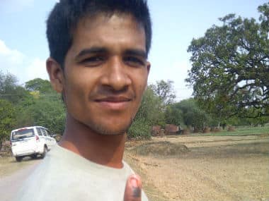 Anurag Mishra is a first time voter in Amethi. Sandip Roy/Firstpost 