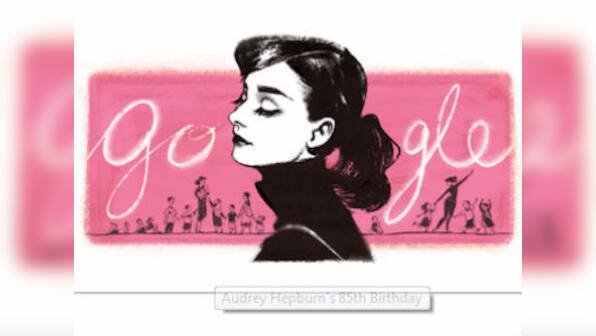 Google doodle remembers Audrey Hepburn on 85th birthday 