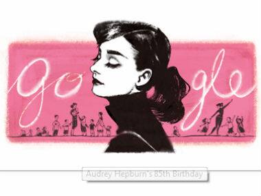 Google doodle remembers Audrey Hepburn on 85th birthday 