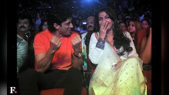 Spotted: Farhan, Juhi honoured by Dadasaheb Phalke Academy