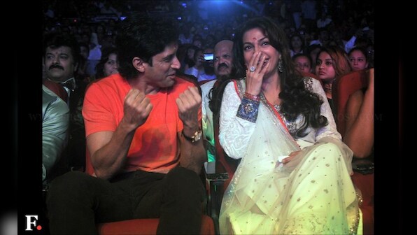 Spotted: Farhan, Juhi honoured by Dadasaheb Phalke Academy
