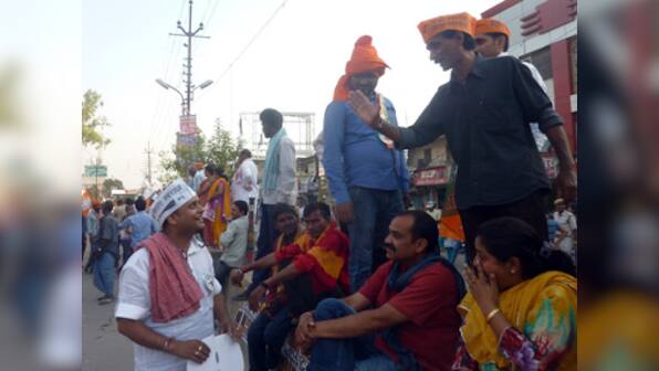 Butting heads in Varanasi: Modi roadshow meets AAP's jansabha