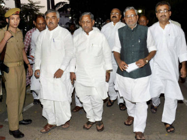 Bihar: BJP accuses Nitish Kumar of foisting 'dummy' CM Bihar: BJP accuses Nitish Kumar of foisting 'dummy' CM