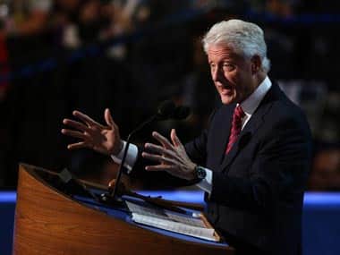 Former US President Bill Clinton. AFP
