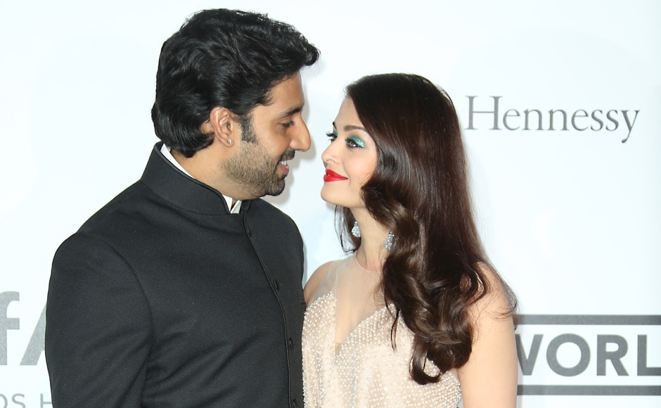Aww moment Lovestruck Aishwarya-Abhishek at Cannes amfAR gala -Entertainment News , Firstpost picture