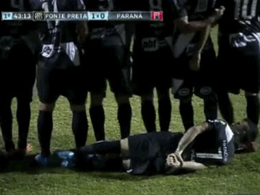 Viral Video: Team puts up craziest wall, still can't stop goal Viral Video: Team puts up craziest wall, still can't stop goal