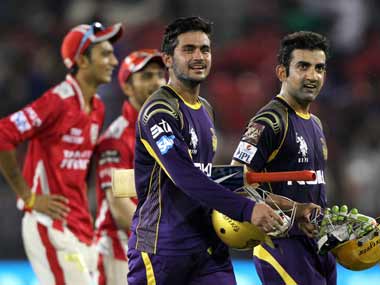 IPL 2014: Gambhir shines again as KKR thump Kings XI by 9 wickets IPL 2014: Gambhir shines again as KKR thump Kings XI by 9 wickets