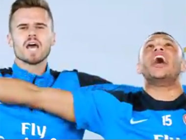 Arsenal players release pre FA Cup final video, and they're really bad singers Arsenal players release pre FA Cup final video, and they're really bad singers