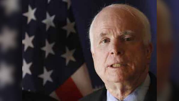 US Senator John McCain suffers side effects of brain tumour therapy; hospitalised