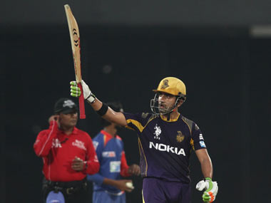 Gambhir plays captain's innings as KKR break losing streak Gambhir plays captain's innings as KKR break losing streak