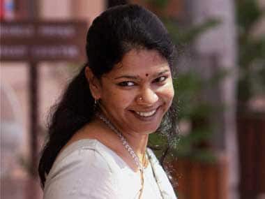 A file photo of Kanimozhi. PTI