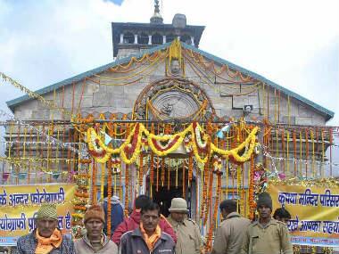 The Kedarnath shrine is seen this file photo. AFP
