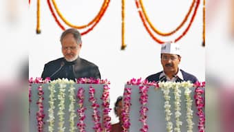 Arvind Kejriwal calls on Governor to discuss Delhi elections