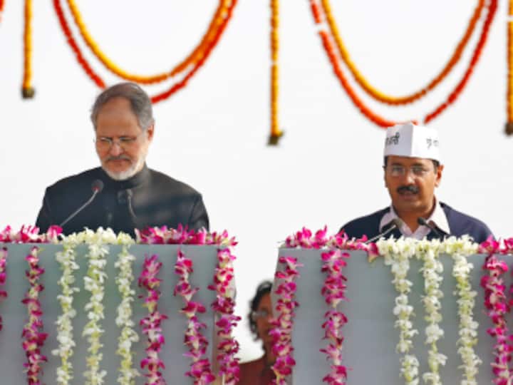 Arvind Kejriwal calls on Governor to discuss Delhi elections