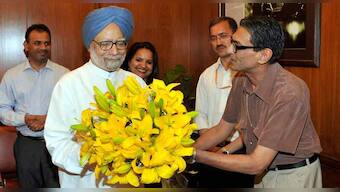 Image of the day: Manmohan Singh's last week as India's PM