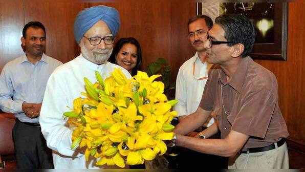 Image of the day: Manmohan Singh's last week as India's PM