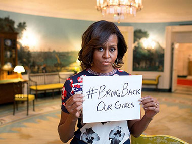Drone opponents criticise US first lady's support for Nigerian girls Drone opponents criticise US first lady's support for Nigerian girls