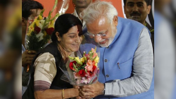 Congress comes to Sushma Swaraj’s defence after vicious trolling; BJP ministers and leaders maintain silence